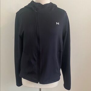 Under Armour Cold Gear Hoodie Zip Up Jacket Size M